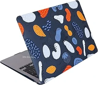 Mcstorey Macbook Air 13 Kılıfı A2337 M1 A2179 A1932 Uyumlu Özel Sanatsal Desenli Hard Case Sert Koruyucu Kapak Mat Yüzey Çizilmeye Dayanıklı Siyah ürün görseli 1