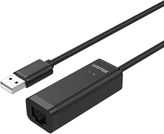 Unitek Y-1468 Usb2.0 - Fast Ethernet 10/100Mbps Dönüştürücü Siyah ürün görseli 1