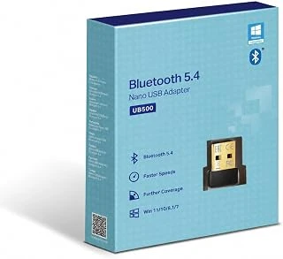 Tplınk Ub500 Bluetooth 5.4 Nano Usb Adaptör, Pc Notebook Laptop İçin Mini Bluetooth V5.4 Dongle, Kulaklık Hoparlör Klavye Mouse Gamepad Bağlantı Adaptörü, Windows 11/10/8.1/8/7 Uyumlu Tak Çalıştır ürün görseli 1
