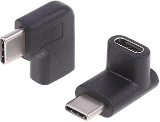 Type C Dişi Erkek 90 Derece Dirsek 2In1 Çevirici Dönüştürücü Adaptör ürün görseli 1
