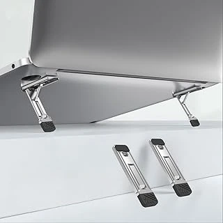 Mcstorey Cep Telefonu Dizüstü Bilgisayar Standı | Katlanabilir İnce Metal Braket | Taşınabilir, Ergonomik Laptop Telefon Standı | Masaüstü Çok Amaçlı Destek 1 Adet Ayak ürün görseli 1