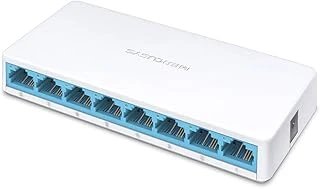 Mercusys Ms108, 8-Port 10/100Mbps Desktop Switch ürün görseli 1
