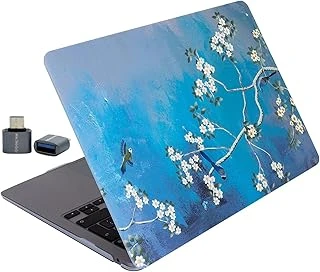 Mcstorey Macbook Air 13 Inç M1 Uyumlu Sert Kapak Kılıf (2018–2020) | Van Gogh Esintili Sanat Baskı, Kristal Parlak, Sararmayan & Parmak İzi Bırakmayan | A1932 A2179 A2337 Yeşil Sarı ürün görseli 1