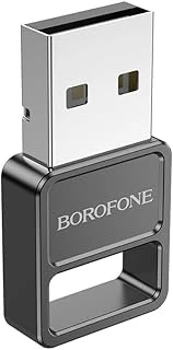 Coverzone Bluetooth 5.1 Mini Usb Adaptör 2.4Ghz Kablosuz Alıcı Dongle – Bilgisayar Laptop İçin Bluetooth Dönüştürücü, 3.0 Mbps Hız, Kulaklık Klavye Mouse Hoparlör Bağlantı Borofone | Dh8 ürün görseli 1