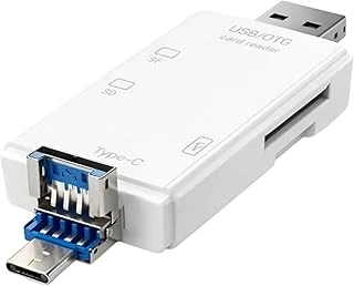 Yk 3 In 1 Kart Okuyucu, Type-C Usb Micro Usb, Otg, Sd Micro Sd Destekli, Telefon Pc Için (Beyaz) ürün görseli 1