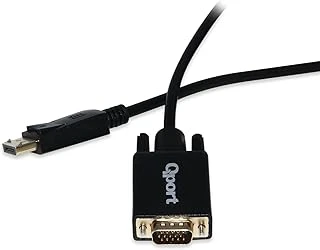 Qport Q Dpv Display Portundan Vga 1.8 Metre Çevirici Kablo ürün görseli 1