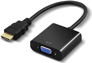 Hdmi To Vga Kablosu Çevirici Dönüştürücü Adaptör Hdmi Vga Monitör Kablosu 4487 ürün görseli 1