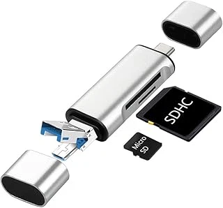 4858 Type C Usb Kart Okuyucu Micro Sd Card Reader Çevirici Dönüştürücü Adaptör ürün görseli 1