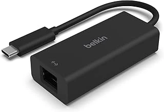 Belkin Usb Type-C 2.5 Gb Ethernet Adaptörü, Usb, Thunderbolt 3 4, Lan Ağ Adaptörü, Macbook Pro/Air, Ipad Pro, Xps, Surface Diğer Usb-C Aygıtlarıyla Uyumlu ürün görseli 1