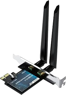 Veggieg Ax1800 Wi-Fi 6 Alıcı Bluetooth 5.2 Adaptör 5Db Dual Anten Pcie Wifi Ağ Kartı ürün görseli 1