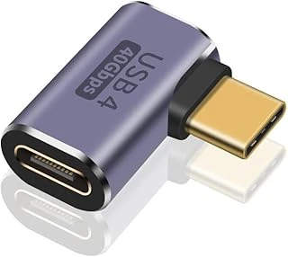 Genel 90 Derece Type-C Çevirici Usb 4 40 Mbps Dik Type-C Çevirici ürün görseli 1