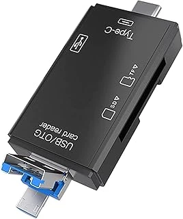 Iphone 15/16 / 17 Serilerine Uyumlu Sd Kart Hafıza Kart Okuyucu Type-C Usb Flash Bellek Okuyucu, Siyah ürün görseli 1