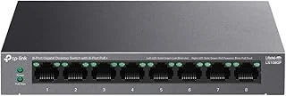 Tp-Link Ls108Gp | 8-Port Gigabit Poe+ Switch | 62W Poe Bütçesi, 250M İletim, Tak Çalıştır | Fansız, Sessiz Metal Kasa | Ip Kamera & Ap Uyumlu Ağ Anahtarı ürün görseli 1