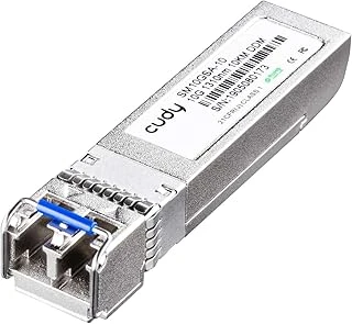 Cudy Sm10Gsa-10 Sfp+,10Gbps,Lc Smf,10Km 1310Nm Endüstriyel Sfp+ Modül Metal Switch ürün görseli 1