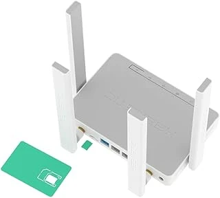 Keenetic Runner 4G N300 Wi-Fi Mesh Ebeveyn Fiber Vpn Router 4G Modem Cat.4 4X100Mbit/S Kn-2212 ürün görseli 1