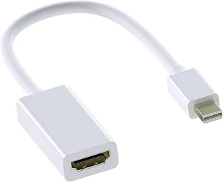 Mmobiel Mini Ekran Portu Hdmi Adaptörü Mini Dp (Thunderbolt) Hdmi Dönüştürücü Macbook Macbook Air Mini Surface 3/4 Vs. Ile Uyumlu (Beyaz) ürün görseli 1