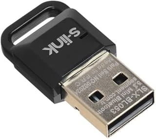 S-Link Slx-Bl053 Bluetooth 5.3 Alıcı, Mini Dongle Usb Adaptör, Win7/8/10/11 Tak Çalıştır, Çoklu Cihaz Bağlama (Pc İçindir) ürün görseli 1