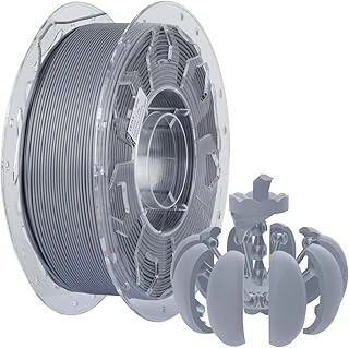 Creality Cr-Pla Filament, 1.75Mm 3D Yazıcı Filamenti, 1.0Kg (2.2Lbs) Makara, Çözgü Arttırılmış Tokluk Yok, Boyutsal Doğruluk ± 0.03Mm Baskı Filamenti, Fdm 3D Yazıcılar Için Uygun (Gri) ürün görseli 1