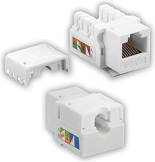 Qport Q-J90K Cat6 90 Dere Keystone ürün görseli 1