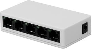 Apera Nr3 5 Port Led Işıklı Switch 100Mbps Ethernet İnternet Dağıtıcı Ağ Hub Ev Ofis İçin ürün görseli 1
