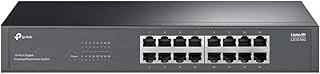 Tp-Link Ls1016G; 16-Port Gigabit Portlu, Metal Kasalı, Qos Özellikli, Kurulum Gerektirmeyen Tak Çalıştır Özellikli Switch ürün görseli 1