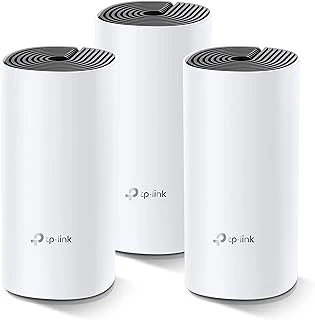 Tp-Link Deco M4 3-Pack , Ac1200 Mbps, Dual-Band, Gigabit Portları, 100 Cihaza Kadar Bağlanılabilirlik, 370 M²'Ye Kadar Kapsama, Uygulama Ile Kolay Kurulum, Wi-Fi 5 Mesh Sistemi ürün görseli 1