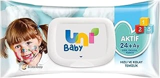 Uni Baby Aktif Islak Mendil 72 Yaprak ürün görseli 1