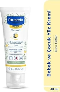 Besleyici Bebek Yüz Kremi, Cold Cream Organik Balmumu İçeren, Kuru Ciltler İçin, 40 Ml ürün görseli 1