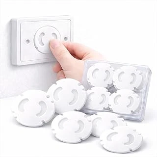 Vivaluxe Bebek Çocuk Priz Koruma Kapağı (12 Adet) Çocuk Güvenliği İçin Priz Muhafazası, Darbeye Dayanıklı Priz Kapatıcı, Kolay Tak-Çıkar, Ev Kreş Kullanımına Uygun ürün görseli 1