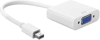 Primex Px-1515 Mini Displayport To Vga Çevirici, Macbook Mini Display To Vga Adaptör, 15 Cm Beyaz Görüntü Dönüştürücü, Mini Dp Erkek To Vga Dişi Monitör Projeksiyon Tv Bağlantı Aparatı ürün görseli 1