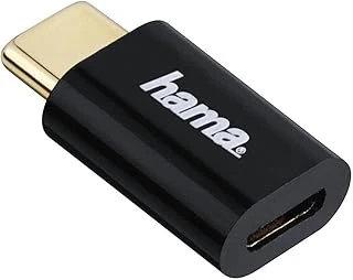 Adaptör, Micro Usb Soket- Usb -C Fiş, Siyah ürün görseli 1