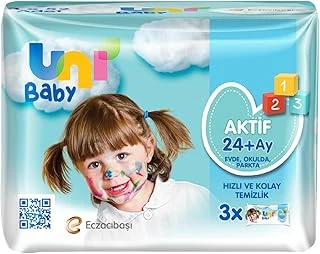 Uni Baby Aktif Simple Clean 3X52'Li Islak Mendil ürün görseli 1