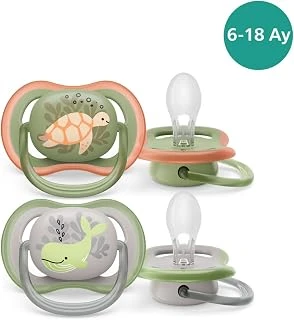 Philips-Avent Air Emzik 6-18 Ay 2'Li Erkek Scf085/60, Standart ürün görseli 1