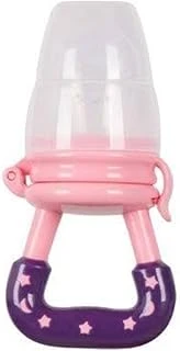 Sevi Bebe Meyve Emziği, Silikon Kaşıyıcı, Pembe-Mor ürün görseli 1
