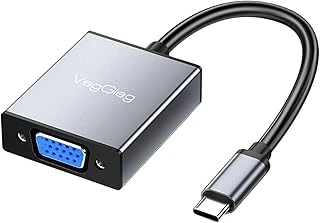 Veggieg Type-C To Vga 1080P 60Hz Çevirici Dönüştürücü Kablo Adaptör ürün görseli 1