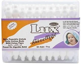 Lux Pamuklu 60 Adet Bebek Kulak Çubuğu ürün görseli 1