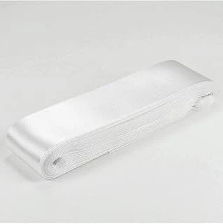 Beyaz Renk Saten Kurdela 4 Cm. X 10 Metre (Beyaz) ürün görseli 1