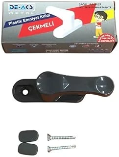 Bijutek Pvc Kapı Pencere Pimapen Çocuk Emniyet Kilidi Hırsız Güvenlik Mandalı Plastik (5 Adet) ürün görseli 1