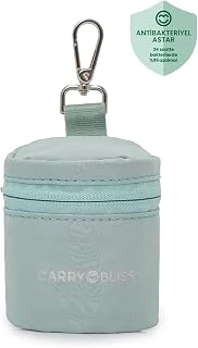 Pacipal Anti-Bakteriyel Astarlı Emzik Saklama Çantası, Mint Green ürün görseli 1