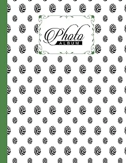 Photo Album: Large Photo Albums With Writing Space Memo, Extra Large Capacity Picture Album | Volleyball Cover By Valerie Fitzgerald ürün görseli 1
