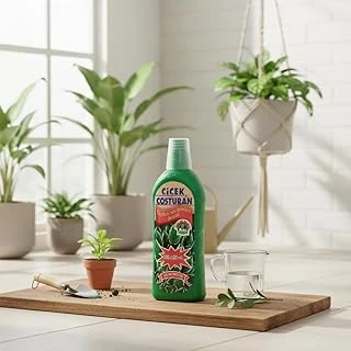 Çiçek Coşturan Çiçeksiz Süs Bitkileri İçin Özel Besin - Yeşil Yapraklı Bitki Gübresi - 600 Ml ürün görseli 1