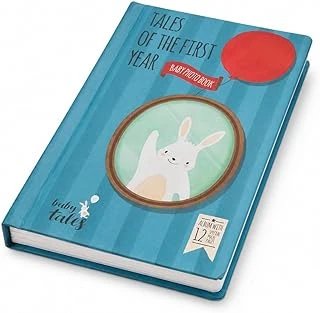 Baby Tales İlk Yıl Bebek Fotoğraf Albümü, Yenidoğan Anı Defteri, 0-12 Ay Bebek Gelişim Hatıra Albümü, Baby Shower Hediyesi ürün görseli 1