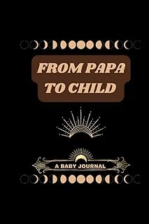 From Papa To Child: A Baby Journal And Keepsake With Prompts For Sharing Memories, Moments, And More With Your Adult Children. ürün görseli 1