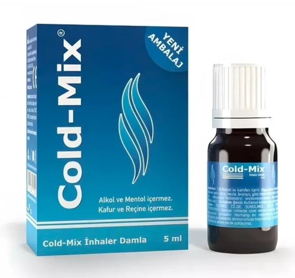 Cold Mix Inhaler Damla 5 ml ürün görseli 1