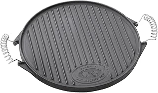Gurme Döküm Plaka, Barbekü Izgara Plakası, Oluklu Düz Izgara Yüzeyi, Optimum Isı Dağılımı, 570-480 Serisi Barbekülerle Uyumlu ürün görseli 1