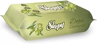 Sleepy Doğal Zeytinyağlı Islak Mendil 25'Li ürün görseli 1