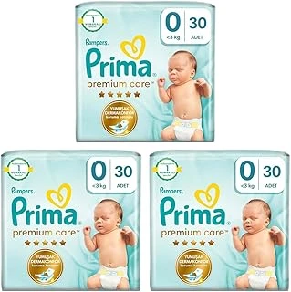 Bebek Bezi Care 0 Numara 30 Adet 3Lü Paket ürün görseli 1