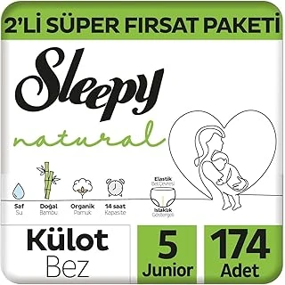 Sleepy 2'Li Fırsat Paketi Külot Bez 5 Numara Junior 174 Adet ürün görseli 1
