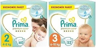 Bebek Bezi Care 2 Beden 60 Adet Mini Paket & Bebek Bezi Care 3 Beden 52 Adet Midi Paket ürün görseli 1