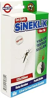 Tape Pencere Cam Sineklik 125Cm X150Cm Cırt Bantlı Çift Kanat ürün görseli 1
